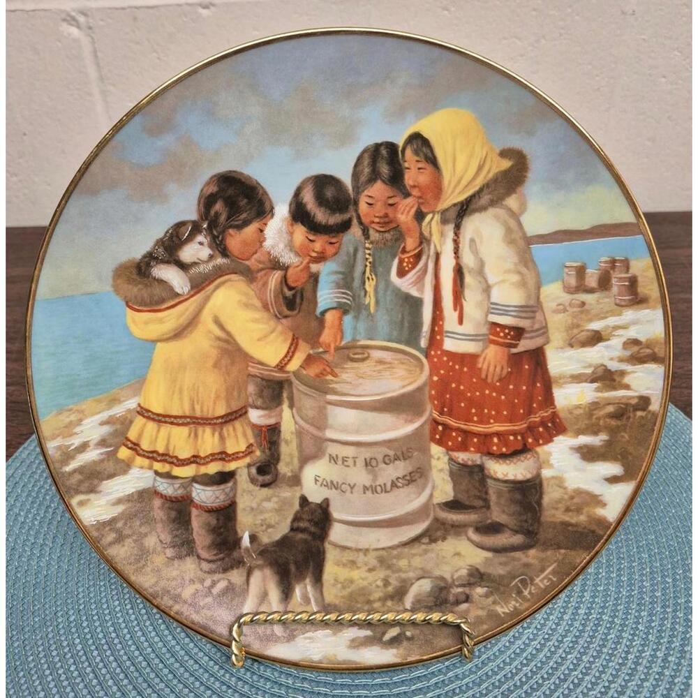 Nori Peter Arctic Spring Collectible Plate - 'We Like It'